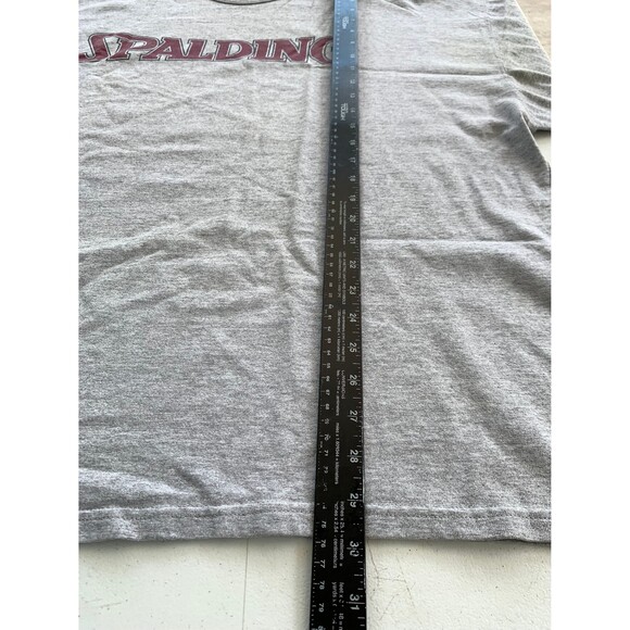 Vintage 90s Spalding Spellout T-ahirt Size XXL - Picture 5 of 6